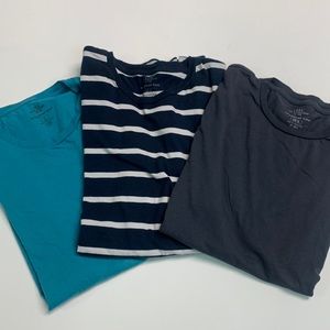 H&M l.o.g.g. Label if graded goods original tee us size small s 3 tee bundle!